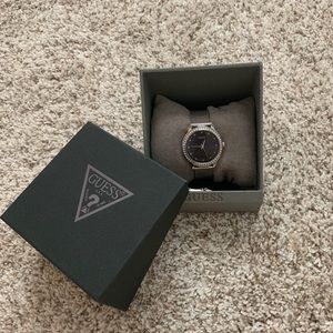 Guess Stainless Steel Mesh Watch